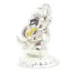 Beautiful Silver Ganesh Ji Idol with Amazing Design